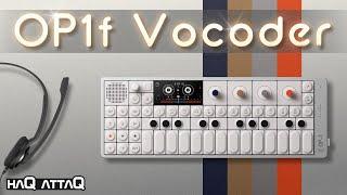 The OP-1 Field Vocoder is so Good! | haQ attaQ