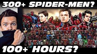 Drawing 300+ SPIDER-MAN Characters! 100 HOURS OF WORK! The Greatest Spider-Man Drawings of ALL TIME!