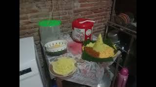 membuat tumpeng sedarhana buat ulang tahun#tumpengan#tumpengulangtahun#@mr. plongakplongok(3)