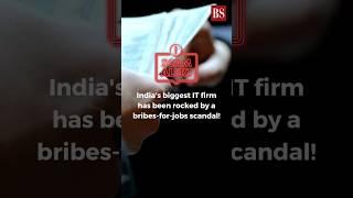 Shocking| Bribe-for-jobs scandal rocks India's biggest IT firm TCS #shorts #viralvideo #viral