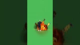 Free Fire Green Screen Short by no rules yt | free fire green screen animation ob35 #ffgreenscreen