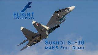 Sukhoi Su-30SM Flanker Super Maneuverable Russian Fighter Aircraft