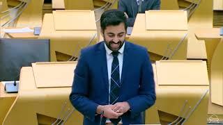 Humza Yousaf Racist Rant about white people in Scotland