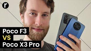 Poco F3 vs Poco X3 Pro hands on comparison | Recombu