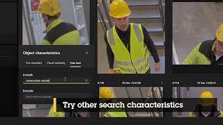 Free text search in AXIS Camera Station Pro