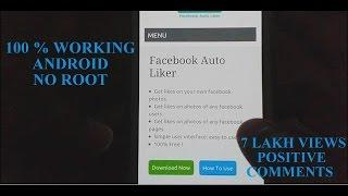 How to auto like facebook photo :100% verified android app