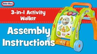 Light 'n Go 3-in-1 Activity Walker | Little Tikes | Assembly Instructions Video