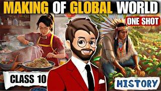 The Making Of Global World Class 10 | Animated (हिन्दी में) | The Making of global world One Shot