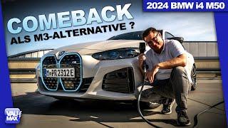 BMW i4 M50 - Affordable M3 alternative or second-hand comeback? VauMaxTV Review