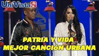 "Mejor Canción Urbana" para Patria y Vida | Grammy Latino 2021