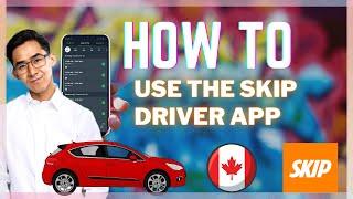 How to Use Skip The Dishes Driver Courier App for Skip Drivers 2021 Intro (Vancouver, Burnaby, BC)