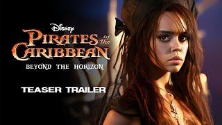 Pirates of the Caribbean 6: Beyond the Horizon - Teaser Trailer (2025) Jenna Ortega, Johnny Depp