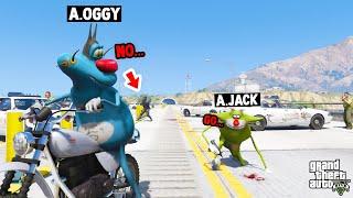 OGGY AND JACK DOING IMPOSSIBLE MISSONS IN GTA 5 (GTA 5 Heists)