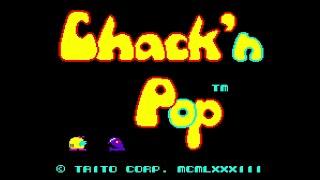 Shortplay Casual - Chack'n Pop (Taito) Arcade HD 60fps - April 1984