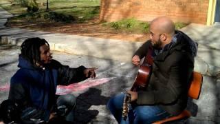 Homeless Man Joins Carlos Whittaker In Song - Danny God OF Second Chances