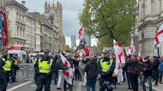 St George’s day celebration Part 1. The police in chaos. “We go where we want” ???