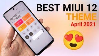 MIUI 12 UNIQUE THEME | ANDROID 12 THEME | APRIL 2021 THEME FOR ALL XIAOMI, REDMI & POCO DEVICES