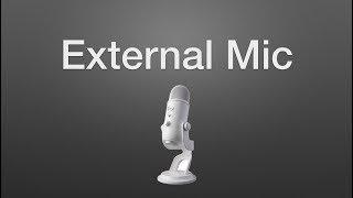 How to Use an External Microphone on a Mac