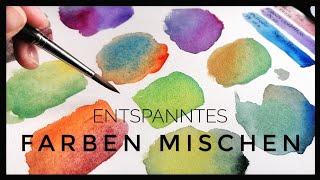 AQUARELL malen - Farben aufmalen und mischen - ULTIMATE MIXING SET SCHMINCKE HORADAM