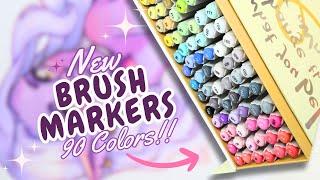 Budget-Friendly Art Supplies: 90 Alcohol Brush Markers! Worth It?