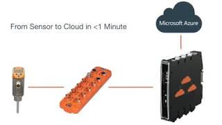 Connect an IFM Sensor to Azure IoT in 58 Seconds