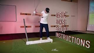 The Golf Boks 2.0 - Setup Instructions- Over the Top, Planeboard, Hip Sway, Swing Direction, Putting