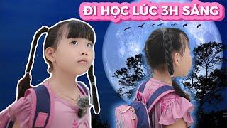 Dad Hoang Trolls MiMi Goes to School at 3am | MiMi Family