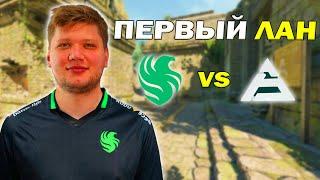 СИМПЛ ИГРАЕТ ПЕРВЬІЙ ЛАН ТУРНИР ЗА ФАЛЬКОНС!!! СИМПЛ 1 ПРОТИВ 9!!!ESL Challenger Katowice 2024!!!