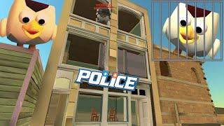 Police station in chicken gun | chicken gun | chicken gun game | funny moments | funny | Dragon Dude