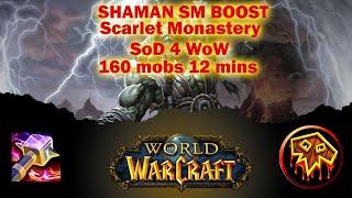 Shaman SM Boosting is INSANE SoD Phase 4 WoW