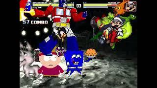 MUGEN Fight - Paramount vs. Universal