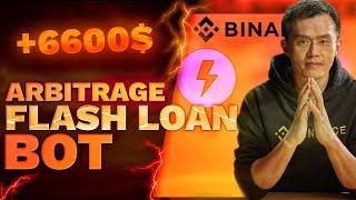 Binance Flash Loan Arbitrage Bot | How to Use Flash Loan Tutorial | Flash Loan Trading Bot [2024]