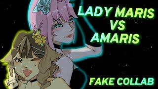 Lady Maris vs Amaris Fake Collab w/@Jazmin_Studios117 #FakeCollabJazminStudiosFNFGachaClub