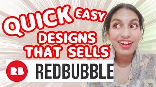 HOW I CREATE REDBUBBLE DESIGNS | GET MORE SALES ON REDBUBBLE WITH STICKERS [STEP BY STEP TUTORIAL]