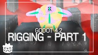 2D Rigging and Mesh in Godot 4.2 Tutorial: Polygons2D and Skeleton2D | part 1