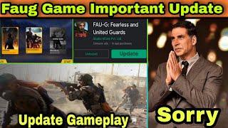 Faug Game Important News | Faug Game New Update Gameplay | Faug Game Developer | Faug Game Update
