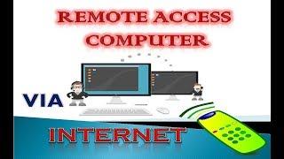 How to set up Remote Desktop Connection to access any computer via Internet