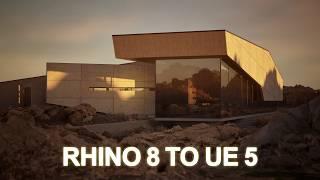 Rhino to Unreal Engine 5 Archviz Workflow