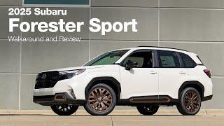 2025 Subaru Forester Sport | Walkaround and Review | All-New!