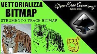 COME VETTORIALIZZARE CON INKSCAPE - TRACE BITMAP