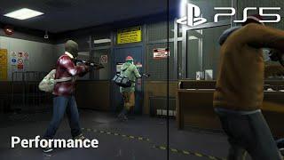 GTA V PS5 RayTracing vs Performance vs Performance RT Modes Comparison