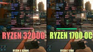 Ryzen 3 3200g vs Ryzen 7 1700 in 2021