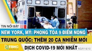 Tin tức Covid-19 mới nhất hôm nay 6/10 | Dich Virus Corona Việt Nam hôm nay | FBNC