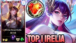 WILD RIFT IRELIA - TOP 1 IRELIA GAMEPLAY - GRANDMASTER  RANKED