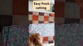 Easy Frock Cutting |Easy Frock Cutting Trick |#shorts #trending