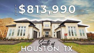 INSIDE A PALACE STYLE HOUSE FOR SALE SOUTHEAST OF HOUSTON IN FRIENDSWOOD, TX | NEW HOME TOUR!