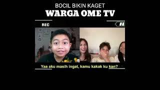 BOCIL BIKIN KAGET WARGA OME TV #shorts #herissskuyy #ometv