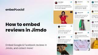 How to Embed Google Reviews in Jimdo?