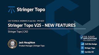 Webinar | Stringer Topo V25 (CAD)