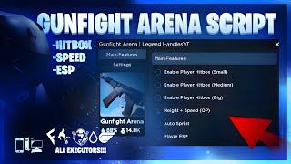 Gunfight Arena Script / Hack ( HITBOX , SPEED , ESP , AND MORE)